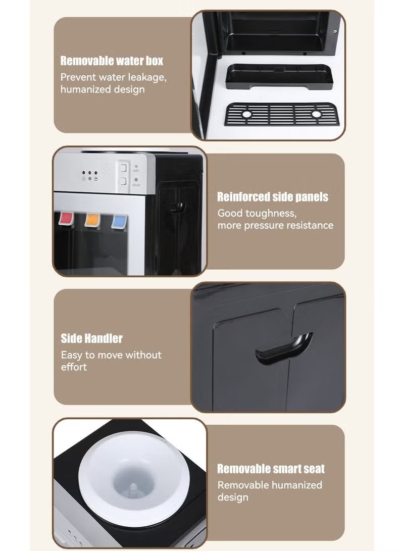 XiuWoo Water Dispenser Hot And Cold Water Dispenser Multifunctional Water Dispenser Countertop - Water Dispenser For Home - Image 2