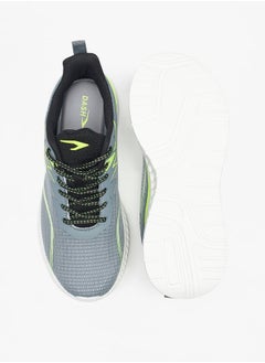 Dash Colourblock Sports Shoes with Lace-Up Closure and Pull Tabs  - Image 4