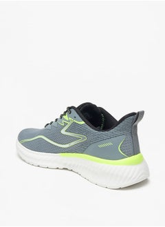 Dash Colourblock Sports Shoes with Lace-Up Closure and Pull Tabs  - Image 2