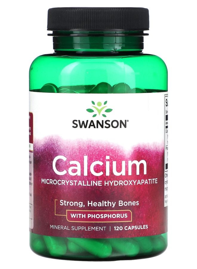 SWANSON Calcium 120 Capsules