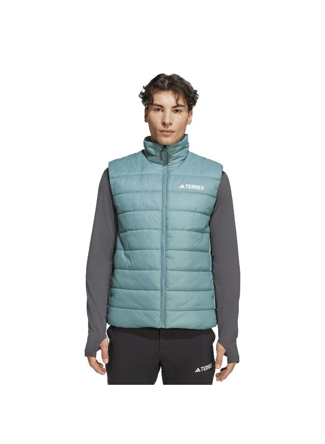 Adidas Adidas Mt Ess Pad Vest M Green Hiking Jackets For Men - Image 2