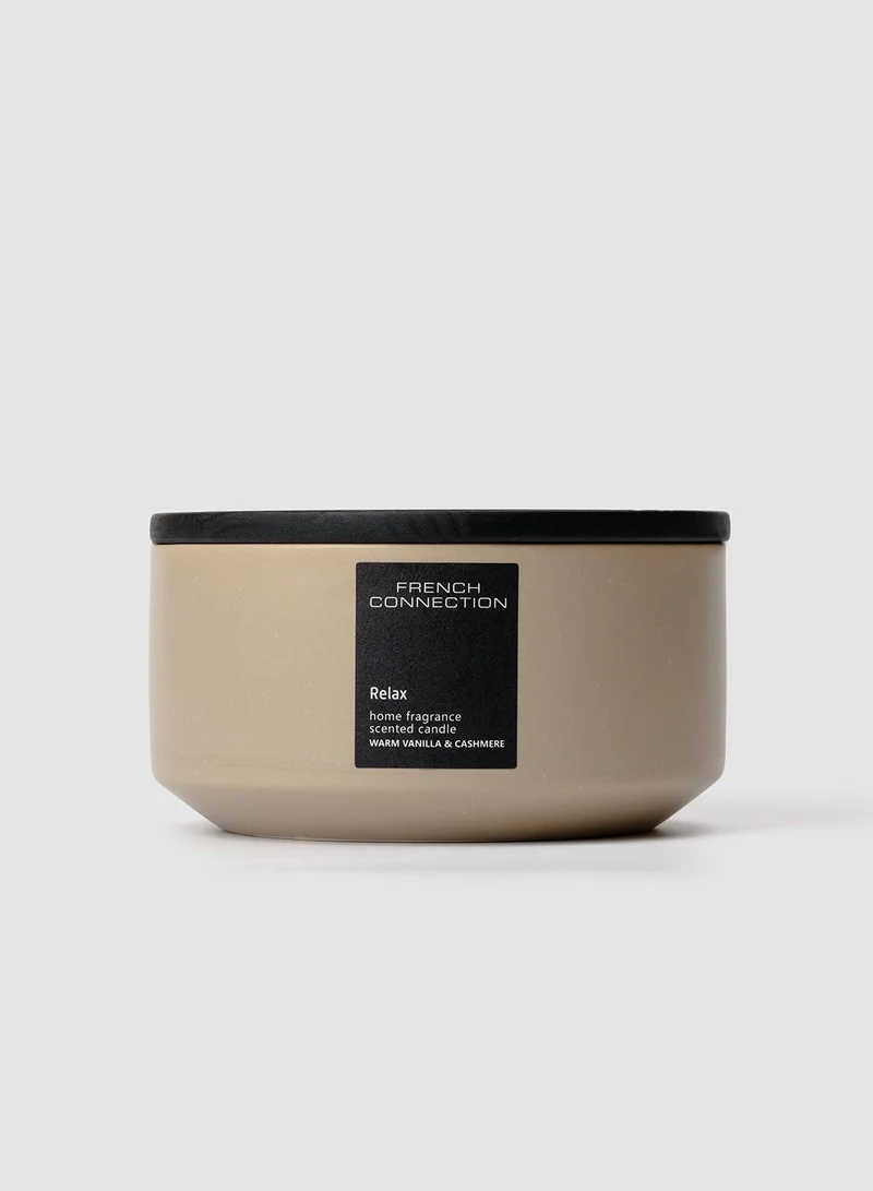 فرنش كونكشن شمعة فانيليا دافئة وكشمير  جرام