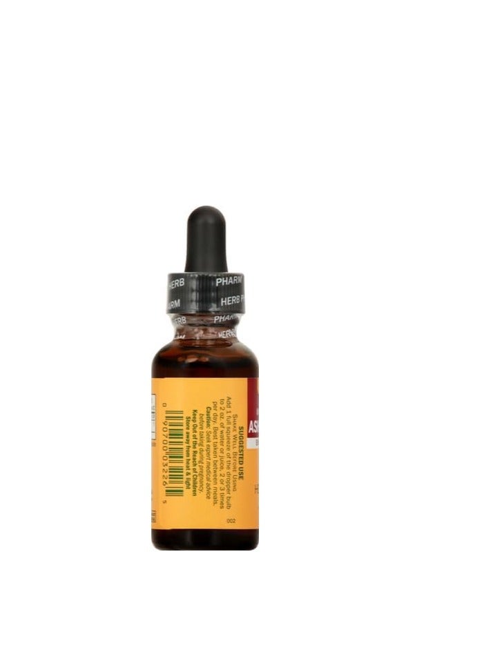 HERB PHARM Organic Ashwagandha Liquid Extract,1 Oz 42 Servings - Image 3