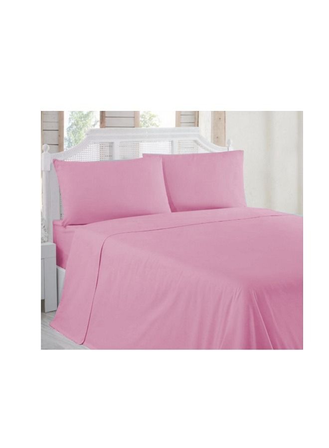Banotex Double bed sheet set with elasticated edges made of 100 percent super soft cotton provides the perfect finishing touch is comfortable durable and beautiful - Image 1
