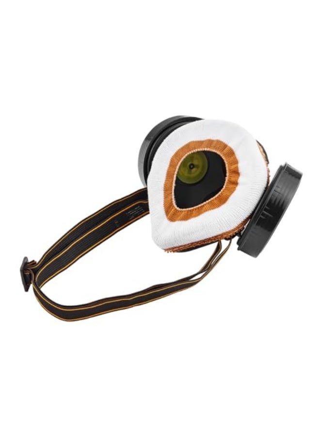 Double Filter Gas Mask -Large- Reusable Half-Face Respirator Anti-Dust Comfortable Fit with Adjustable Strap for Chemical Protection and Workplace Safety Ideal for Construction DIY Projects - Image 2