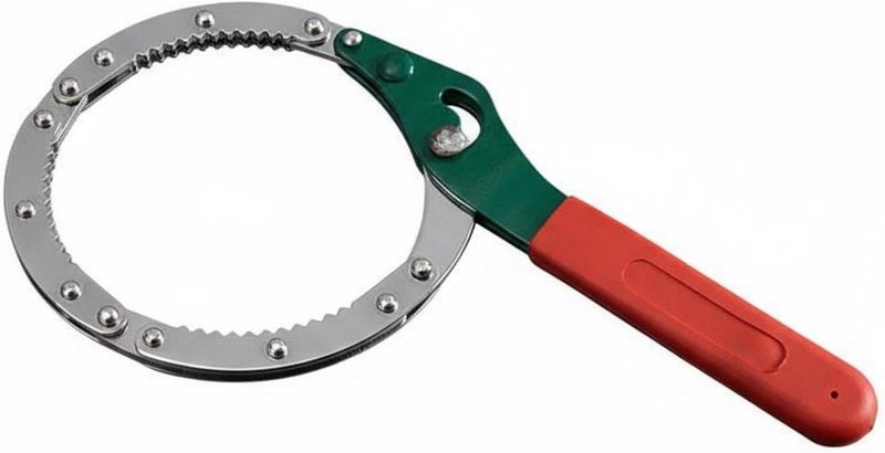 Wrench Universal Fit Strap Wrench Construction Removal Tool Car Maintenance, M 75-95mm, Clamp Type - Image 1