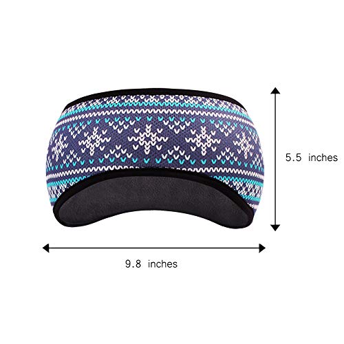 TClian Women's Ear Warmer Winter Head Band Ski Ear Muff Stretch Hair Band Accessories Perfect for Winter Running Yoga Skiing & Daily Wear – 4 Colors (HBW-06) - Image 4