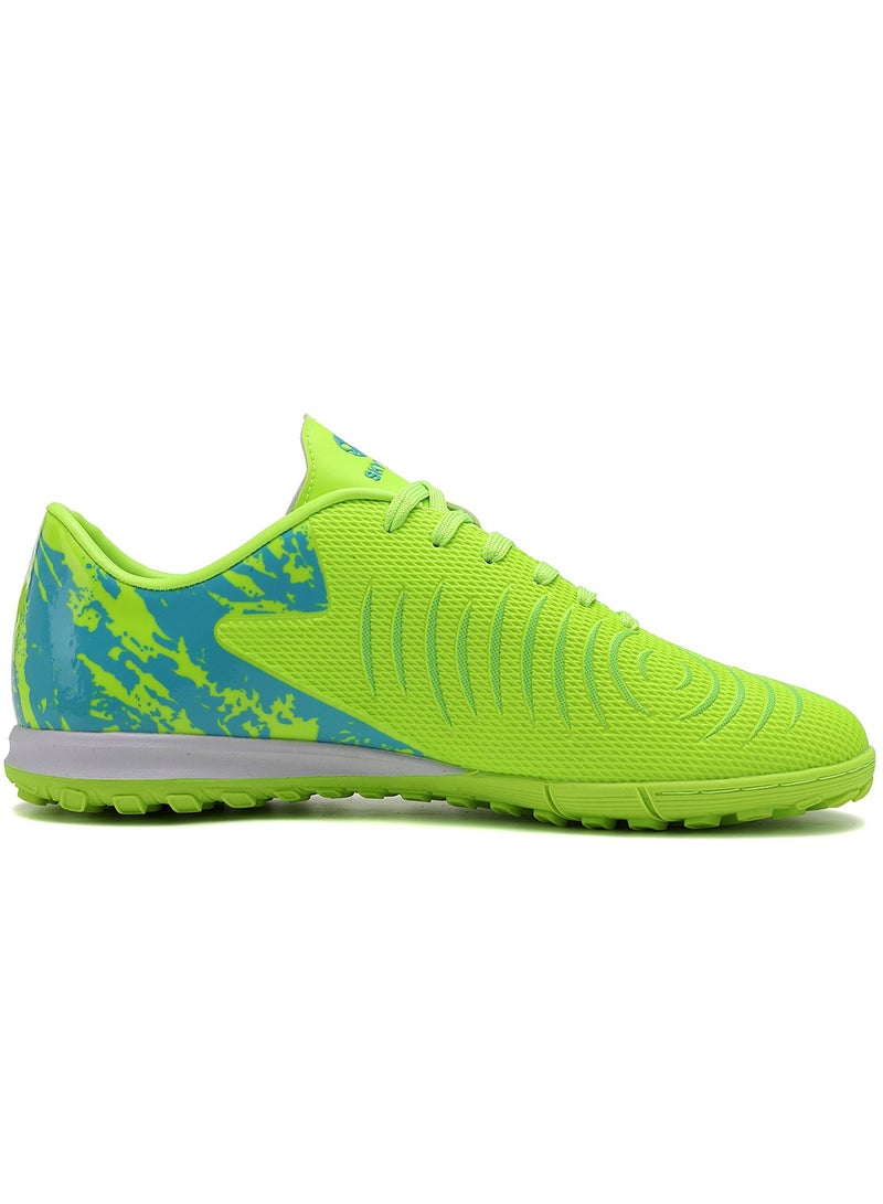 Sky View SKY VIEW Men's And Women's Soccer Shoes Cleats Professional IC/IN Low-Top Athletic Turf Football Shoes Outdoor/Indoor Professional Futsal Football Training Sneakers For Unisex  - Image 2