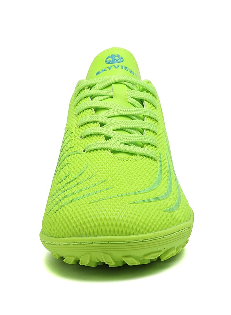 Sky View SKY VIEW Men's And Women's Soccer Shoes Cleats Professional IC/IN Low-Top Athletic Turf Football Shoes Outdoor/Indoor Professional Futsal Football Training Sneakers For Unisex  - Image 3
