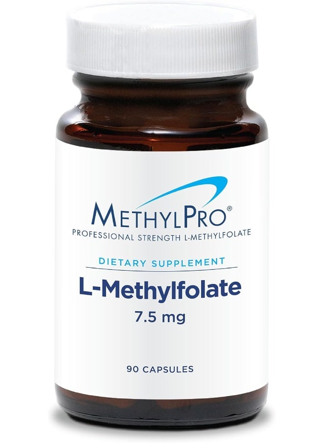 MethylPro 7.5mg L-Methylfolate (90 Capsules) - Image 1