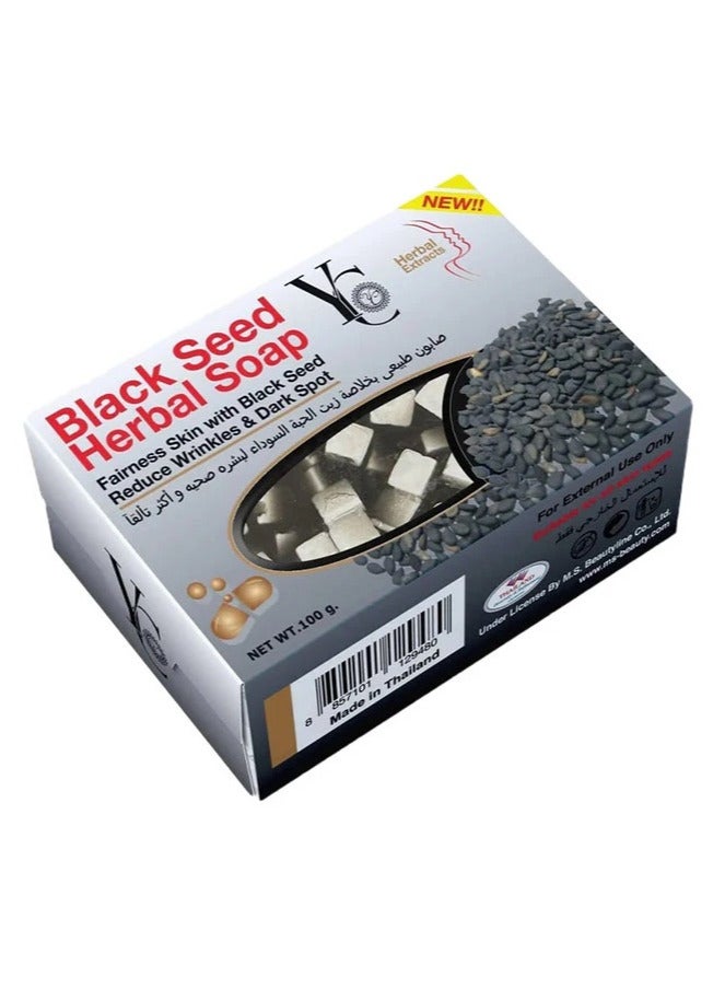 واي سي صابون بخلاصة زيت حبة البركة السوداء - Image 3