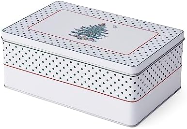 Spode Christmas Tree Polka Dot Mug  Coaster Set with Tin Box 5Piece Set  Festive Holiday Gift Set for Tea Lovers  Elegant Porcelain Mugs and CorkBacked Coasters  Dishwasher  Microwave Safe - Image 4