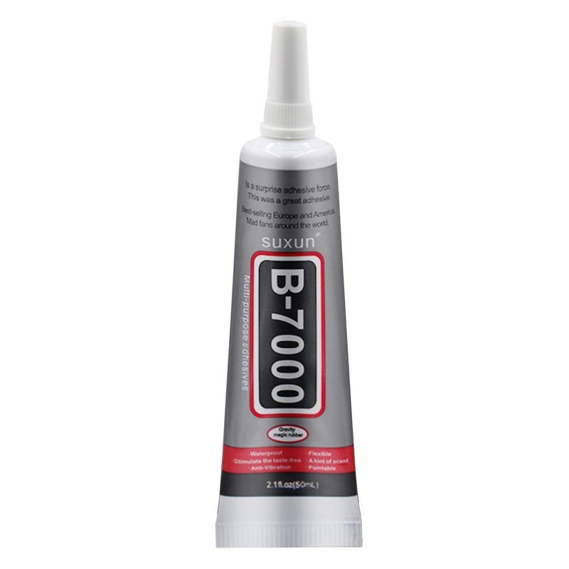 Migaven 50ml 1.7oz Multi-Function B-7000 Adhesive Glue for DIY Jewelry Smart Phone Electronic Components Toys Glass Wood Rubber Leather Ceramics - Image 1