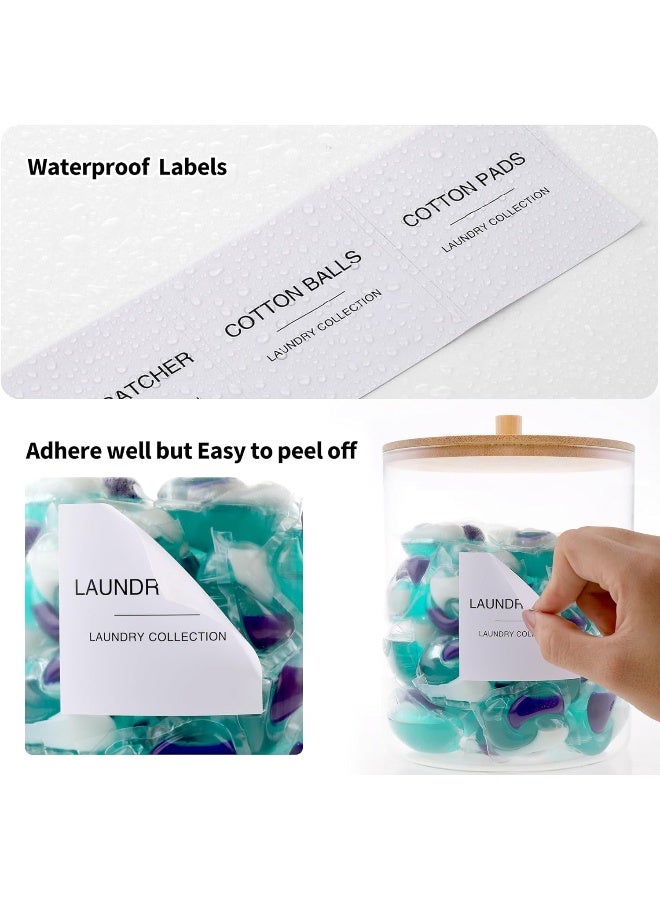 Tipgo  Glass Jars For Laundry Room Organization  - Image 1