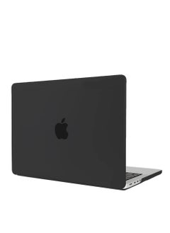 Generic ProCase MacBook Pro 14.2 Inch Case 2021 Release A2442 with M1 Pro Max Chip Matte Forsted Translucent Hard Shell Cases Shockproof Protective Cover for 14.2 Inch MacBook Pro 2021 with Touch ID Black  - Image 1