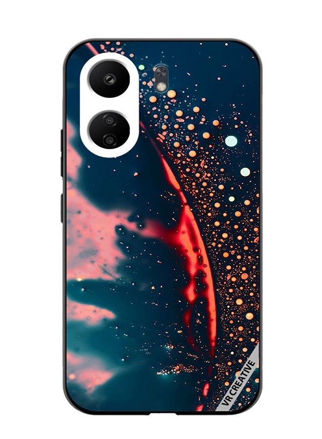 VR CREATIVE Protective Case Cover For Xiaomi Redmi 13C Earth Design Multicolour - Image 1