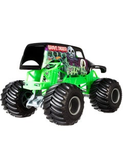 Monster Jam Grave Digger Die-Cast Vehicle, 1:24 Scale, Black And Green - pzsku/ZA4430082AF2262F01715Z/45/_/1732786453/dcf999a6-4b17-4305-afcf-00bffa32a5ed