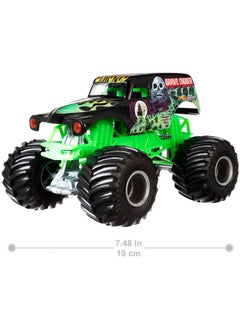 Monster Jam Grave Digger Die-Cast Vehicle, 1:24 Scale, Black And Green - pzsku/ZA4430082AF2262F01715Z/45/_/1732786454/e9c25298-572b-4ad8-979d-efcbafa13c85