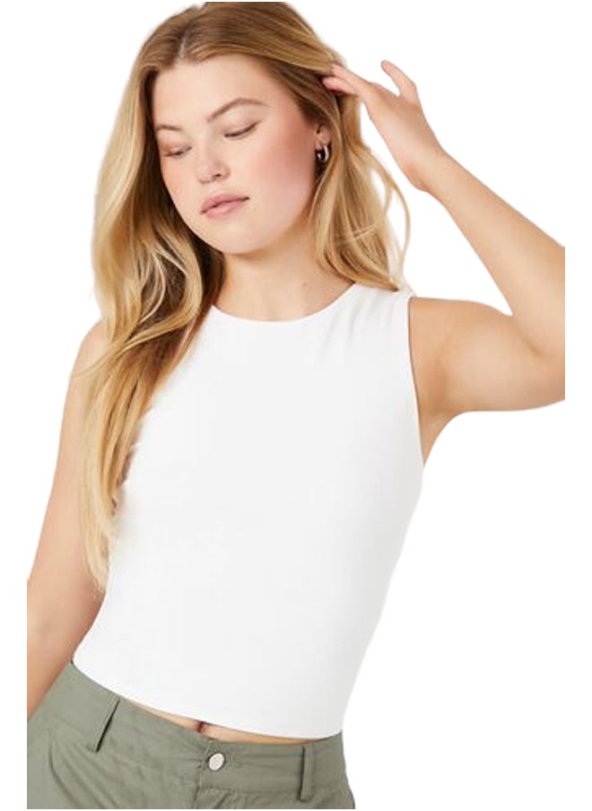 FOREVER 21 - Cotton-Blend Tank Top - Image 1