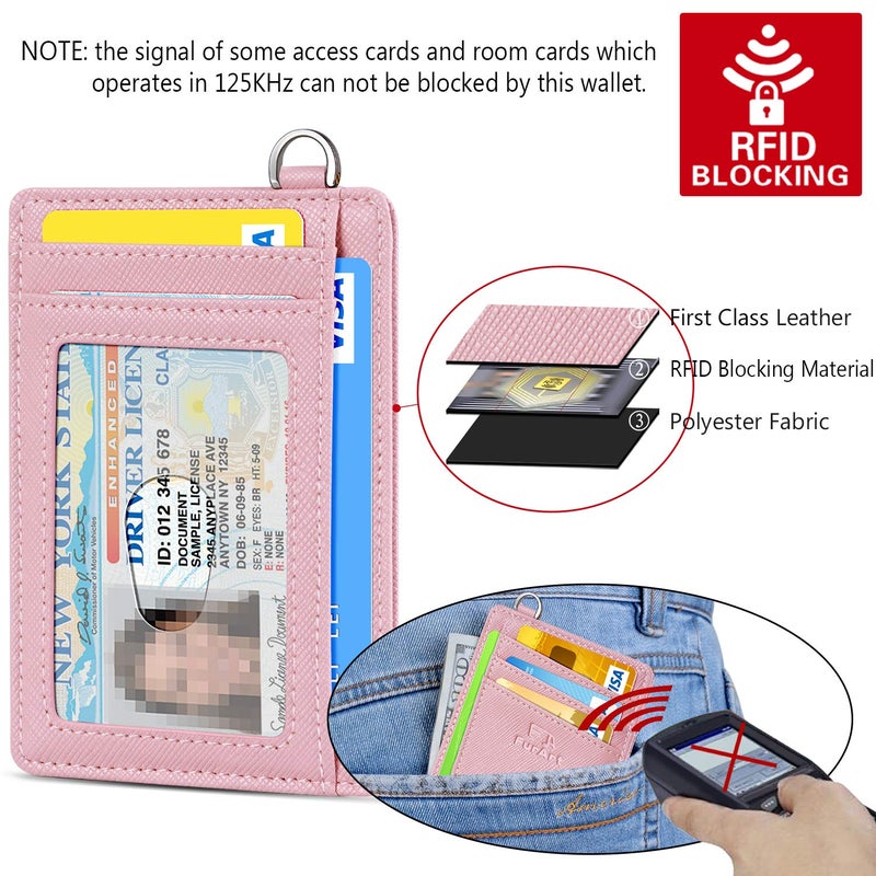 FurArt محفظة FurArt نحيفة وعصرية، محفظات جيب أمامية، مانعة لتقنية RFID، حامل بطاقات ائتمان للرجال والنساء - Image 5