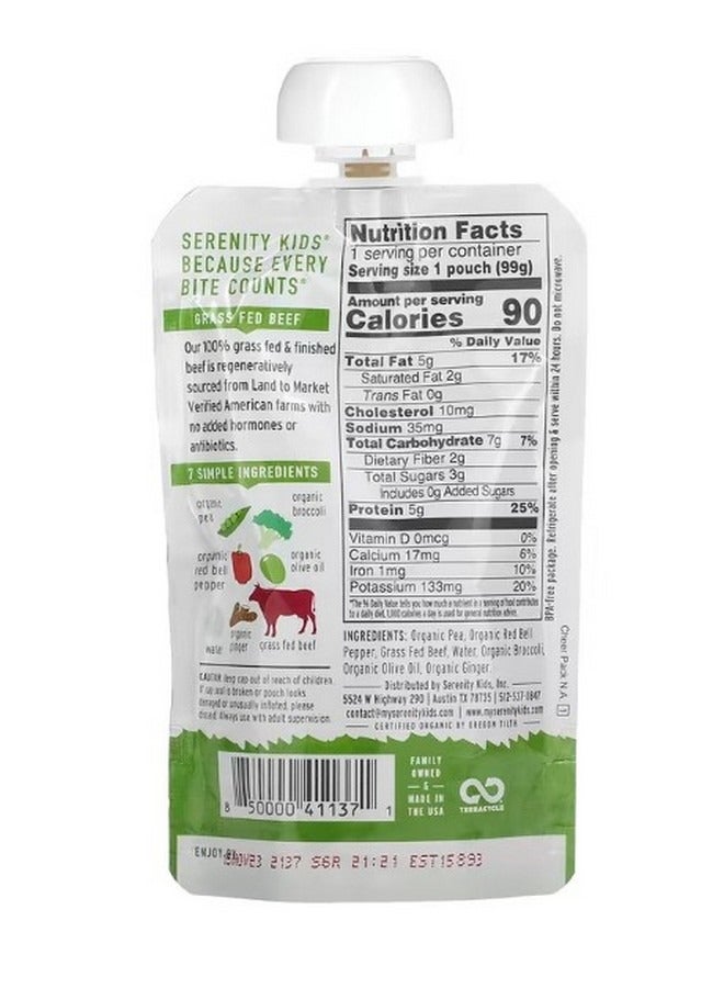 SERENITY KIDS Beef  Ginger 6 Months 3.5 oz 99 g - Image 2