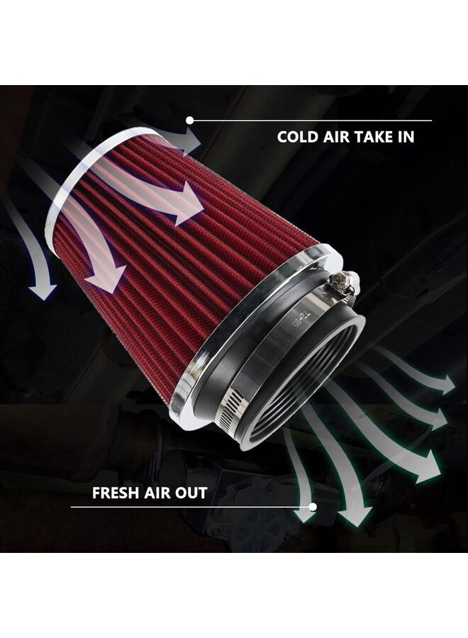 فلتر هواء محرك عالي الأداء بمقاس 42 مم - Image 4