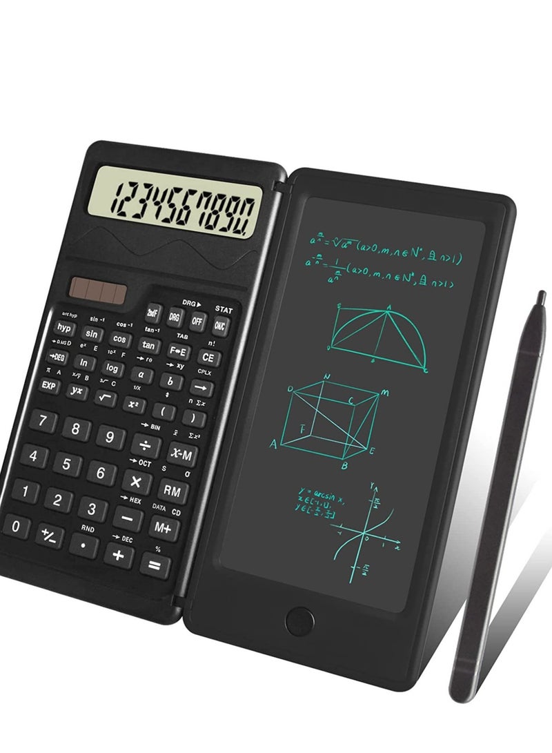 Generic S3 intelligent folding portable scientific function counter, accounting student specific solar handwriting board calculator - Image 1
