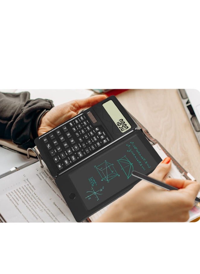 Generic S3 intelligent folding portable scientific function counter, accounting student specific solar handwriting board calculator - Image 4