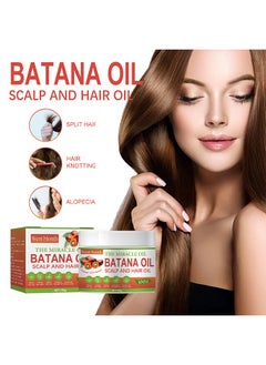 Batana Oil Hair Scalp And Hair Oil - Conditioner, 100% Natural Harmless to Scalp Nourishes Raw Batana Oil Hair Mask for Thicker, Fuller Hair, Reduces Thin Hair, Eliminates Split Ends, Prevents Hair Loss 100g - pzsku/ZA4436EE92801D99D348BZ/45/_/1723859048/e2c326a4-842f-4495-a862-af93eedd2431