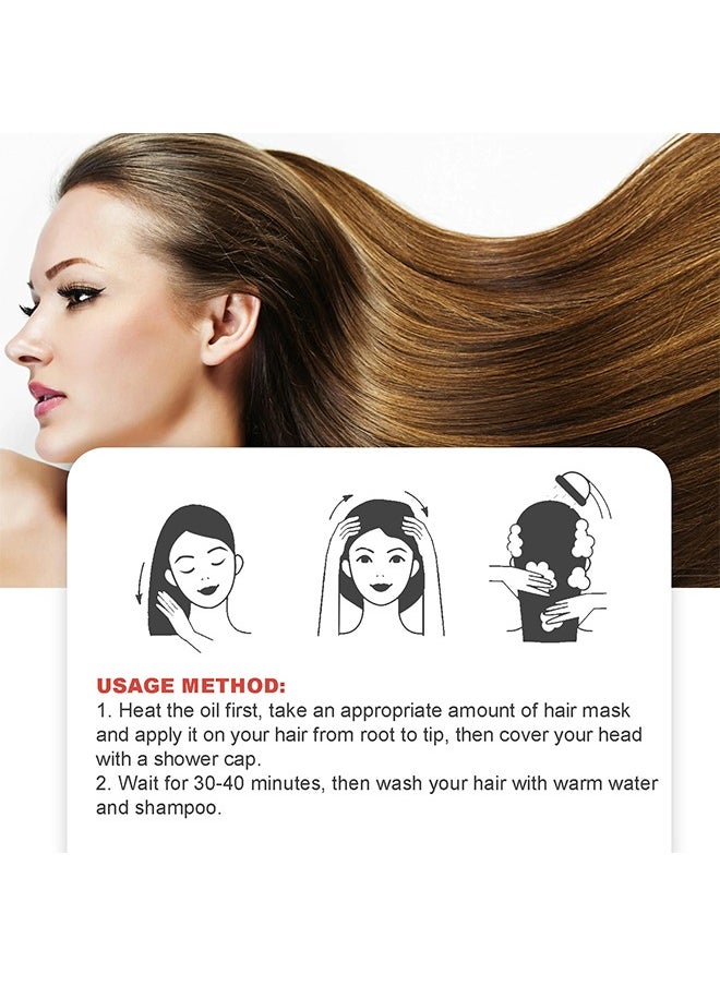 West&Month Batana Oil Hair Scalp And Hair Oil - Conditioner, 100% Natural Harmless to Scalp Nourishes Raw Batana Oil Hair Mask for Thicker, Fuller Hair, Reduces Thin Hair, Eliminates Split Ends, Prevents Hair Loss 100g  - Image 5