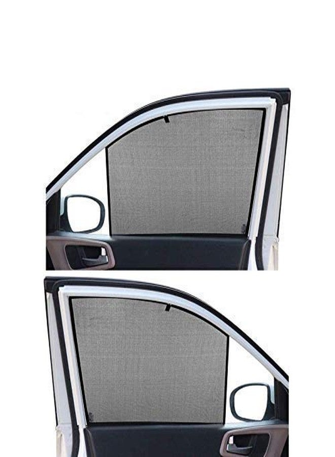 DS ENTERPRISE Car Window Sun Shade/Curtain for Maruti Suzuki Baleno All Models - Black Color (Pack of 4) - Image 4