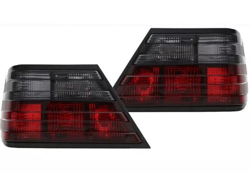 Partscollect Left&Right Rear Tail Lights Brake Lamp Signal Light cover without bulb Compatible with Mercedes Benz W124 S124 C124 Sedan Wagon E Class 1986-1995 - Image 2