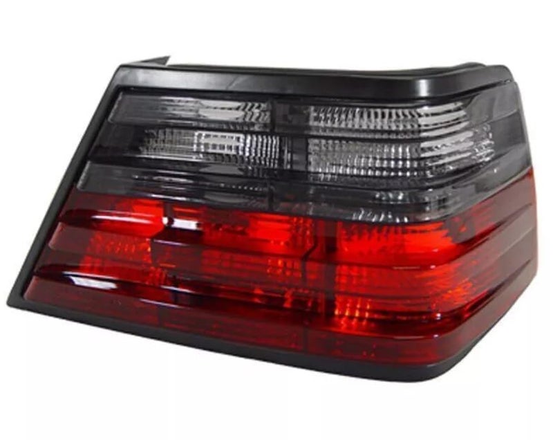Partscollect Left&Right Rear Tail Lights Brake Lamp Signal Light cover without bulb Compatible with Mercedes Benz W124 S124 C124 Sedan Wagon E Class 1986-1995 - Image 3