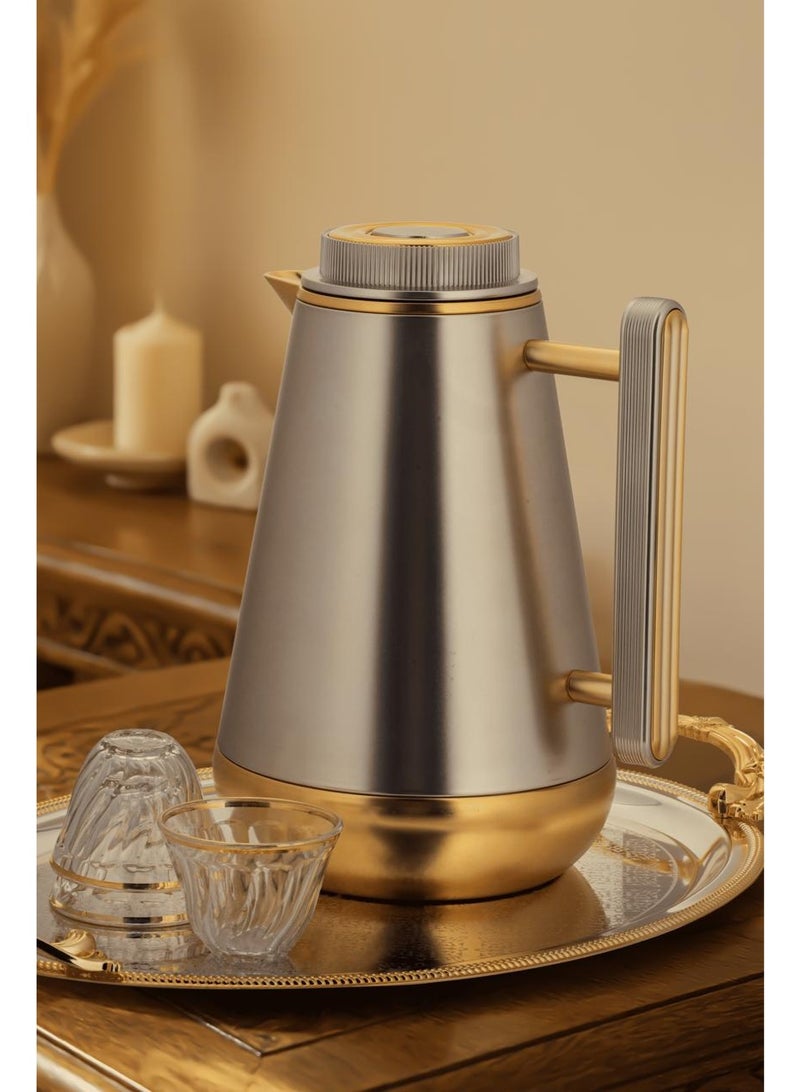 السيف  ترمس مفرد ١ لتر ليليا من السيف للشاي والقهوة بتصميم جديد - Image 1