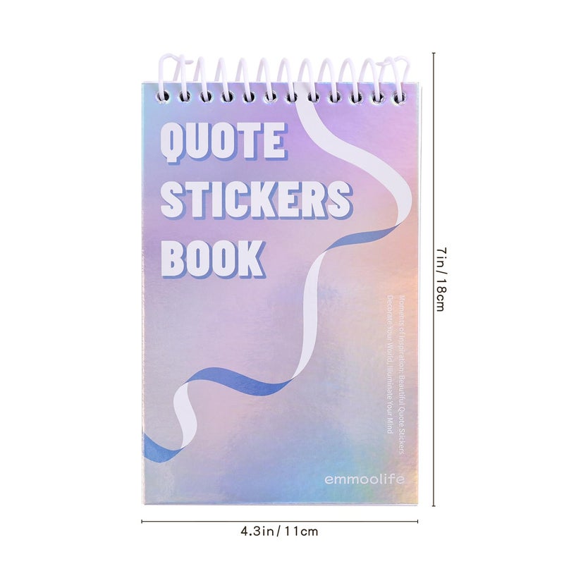 emmoolife 3000+ Pcs Word Stickers for Journaling, 50 Sheets Gold Foil Art Scrapbook Quote Stickers for Junk Journal, Scrapbooking Supplies Small Talk DIY Decorative Gift for Women Teen Girls - Image 4