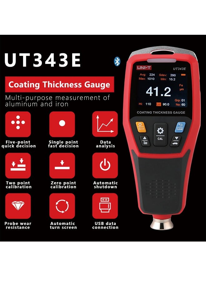 Automotive Paint Thickness Tester Gauge Meter USB Data Measurement Depth for Car Painting - Image 4