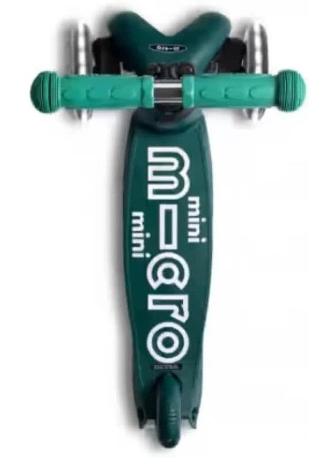 Micro سكوترات ميكرو - ميني ديلوكس 3 في 1 ديلوكس إيكو - أخضر | سكوتر للأطفال | سكوتر للأطفال | سكوتر بعجلات LED | سكوتر للأطفال من 3-5 سنوات - Image 3