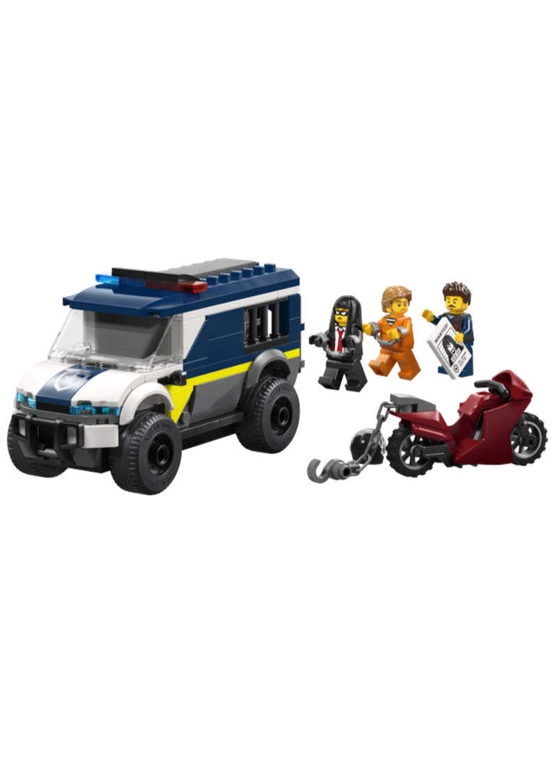 LEGO City Police Prisoner Transport Van Building Set - Image 2