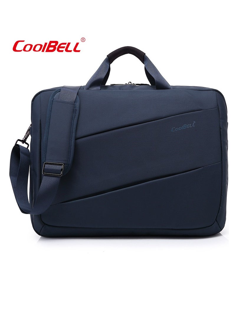 CoolBELL - Multi-Functional Laptop Bag Briefcase Blue - Image 1