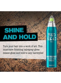 TIGI Igi Bed Head Masterpiece Massive Shine Hairspray 9.5 Ounce 2 Pack  - Image 3