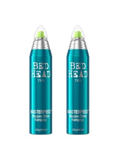 TIGI Igi Bed Head Masterpiece Massive Shine Hairspray 9.5 Ounce 2 Pack  - Image 2