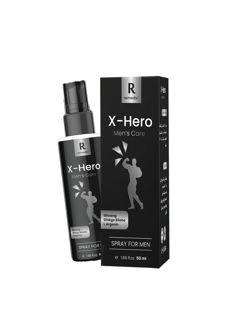 Remedix X-Hero Spray For men 50 ml - Image 3