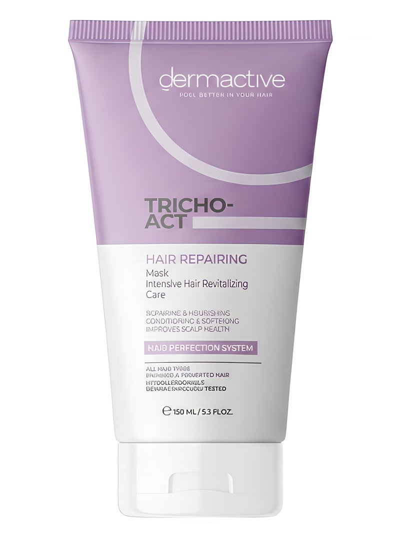 Dermactive Tricho-Act Hair Repairing Mask – Intensive Hair Revitalizing Care – 150 ml