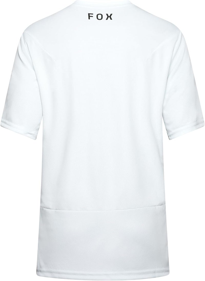 Fox Racing Men's Ranger Short Sleeve Mountain Bike Jersey - Pale Blue Fox Head, Size Small - Image 2
