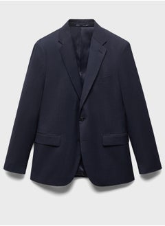 Mango Man Stretch Fabric Slim Fit Suit Jacket  - Image 5
