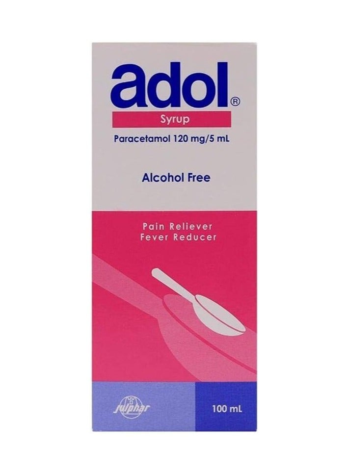 جلفار أدول شراب 120 مجم 100 مل