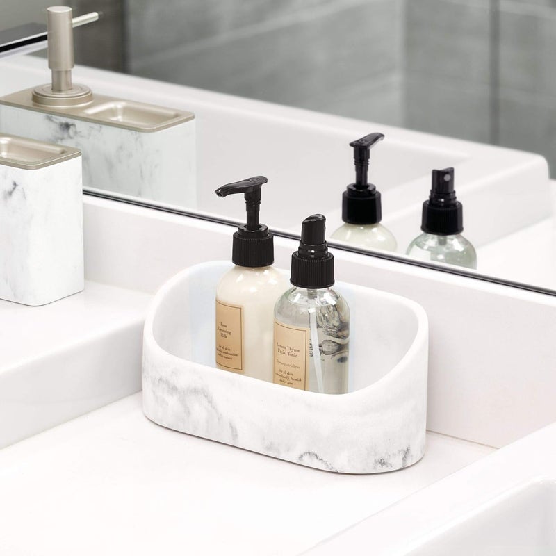 InterDesign iDesign Dakota Makeup Countertop VanityMakeup and Cosmetic Storage Bathroom 789 x 339 x 361 Vanity Organizer  - Image 2