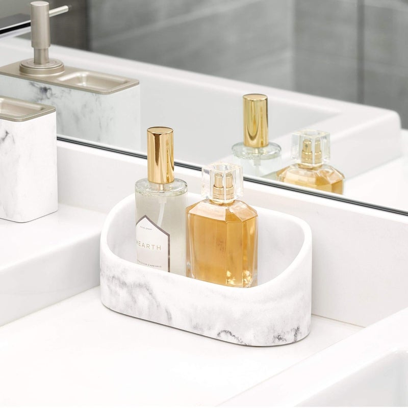 InterDesign iDesign Dakota Makeup Countertop VanityMakeup and Cosmetic Storage Bathroom 789 x 339 x 361 Vanity Organizer  - Image 3