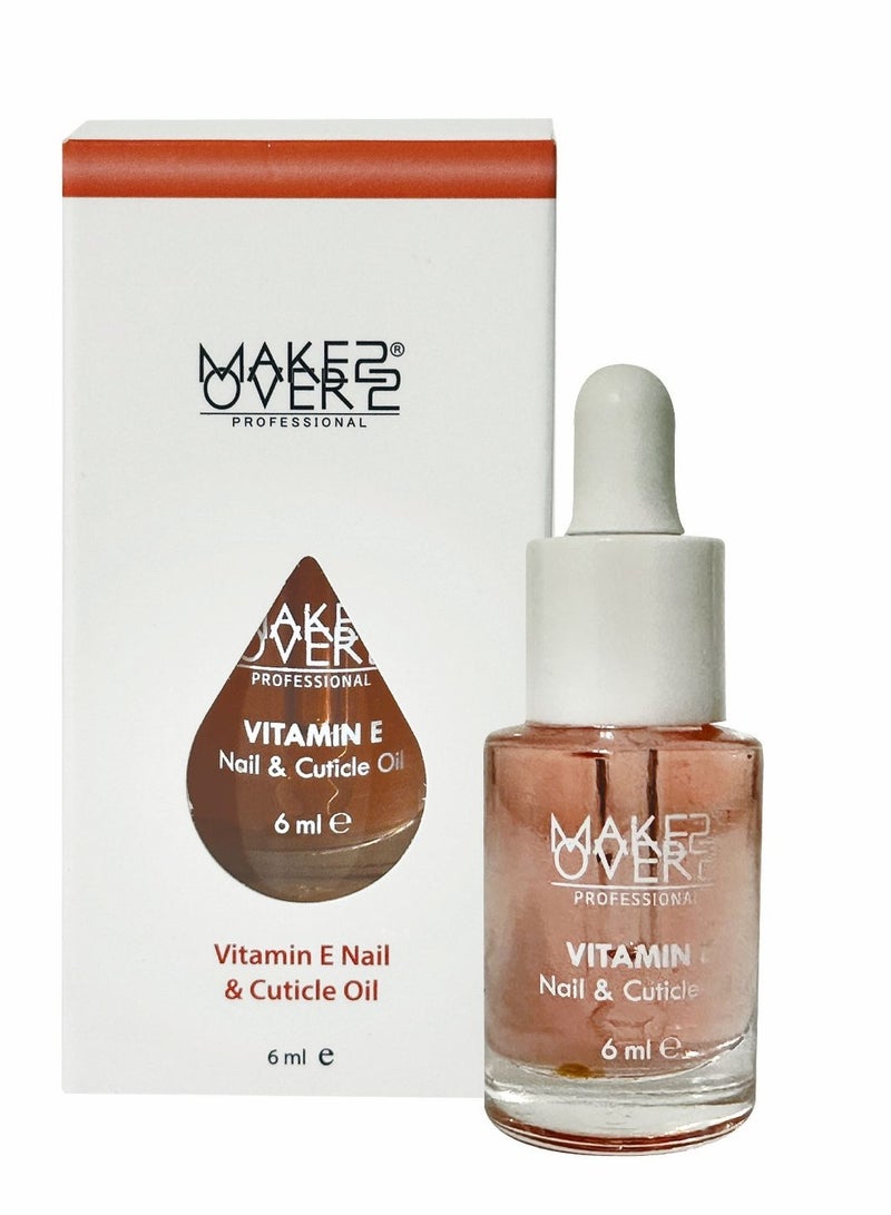 ميك اوفر22 زيت مرطب للأظافر والبشرة بخلاصة فيتامين إي - 6ml - Image 2