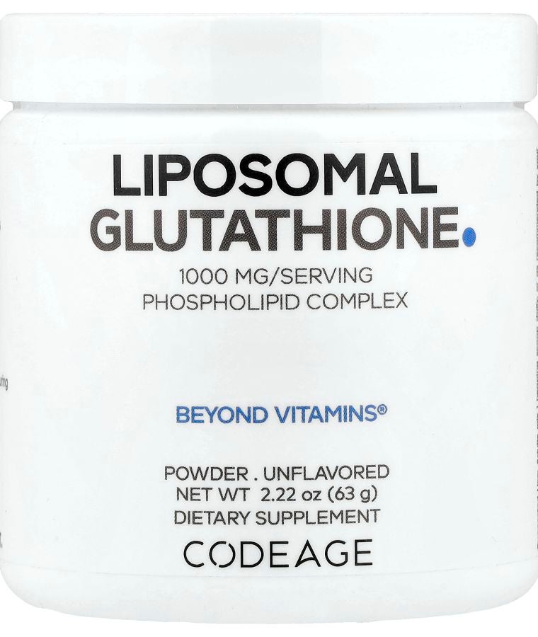 Codeage Liposomal Glutathione Powder Unflavored 2.22 oz (63 g)